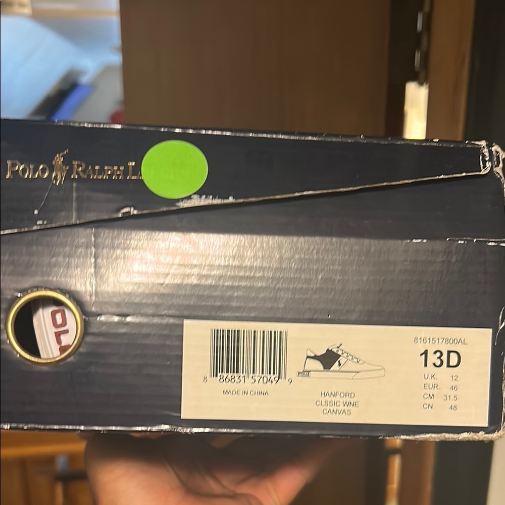 Polo Ralph Lauren burgundy Shoes